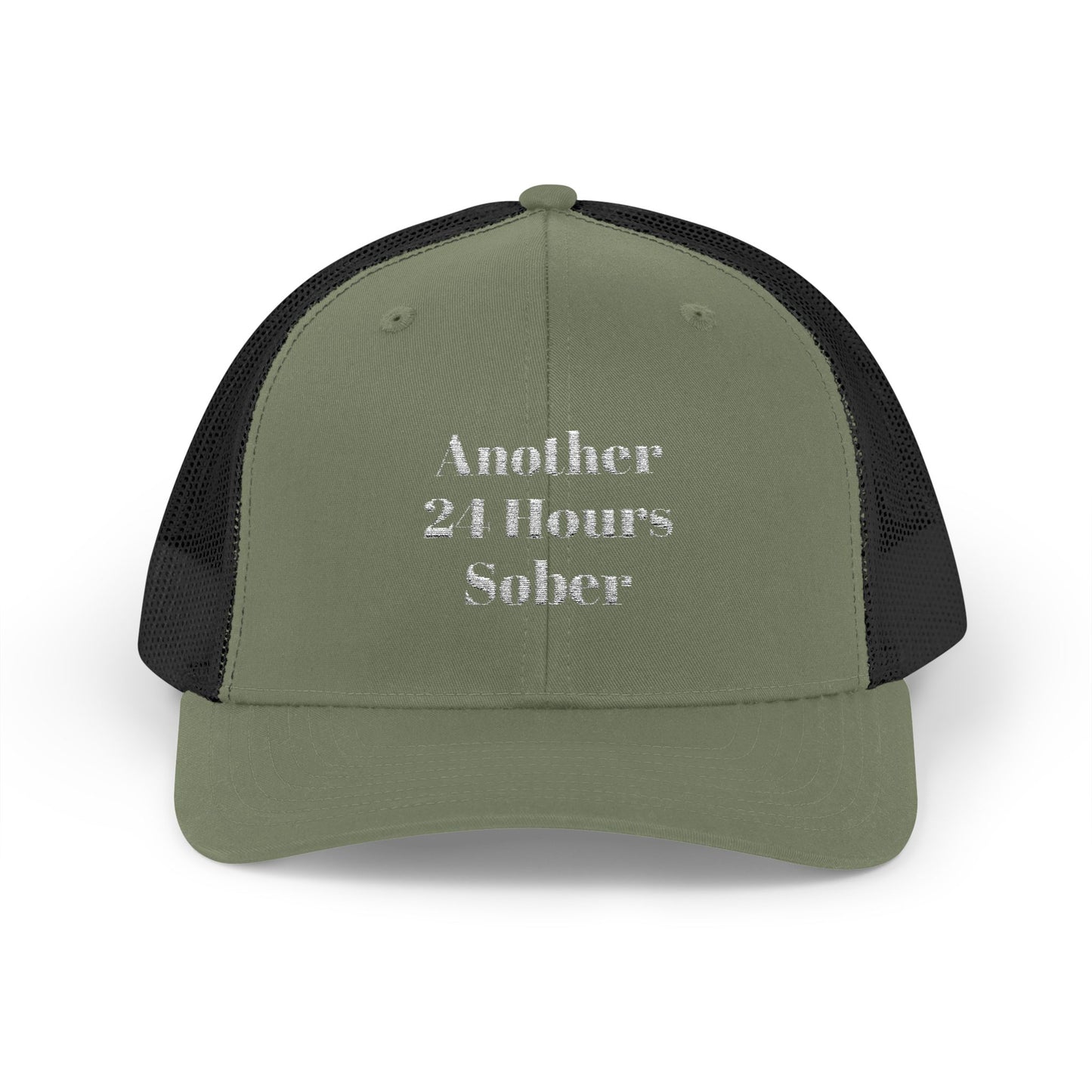 Sober Support Snapback Trucker Cap, Recovery Gift, Inspirational Hat, Addiction Awareness, Sobriety Celebration