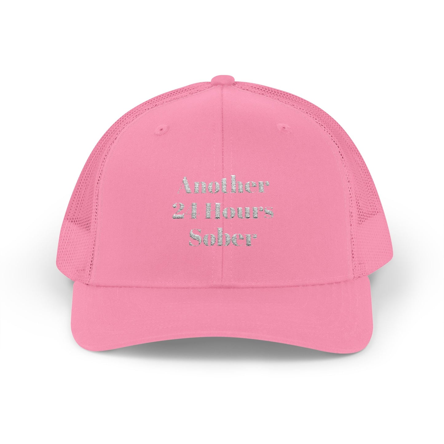 Sober Support Snapback Trucker Cap, Recovery Gift, Inspirational Hat, Addiction Awareness, Sobriety Celebration