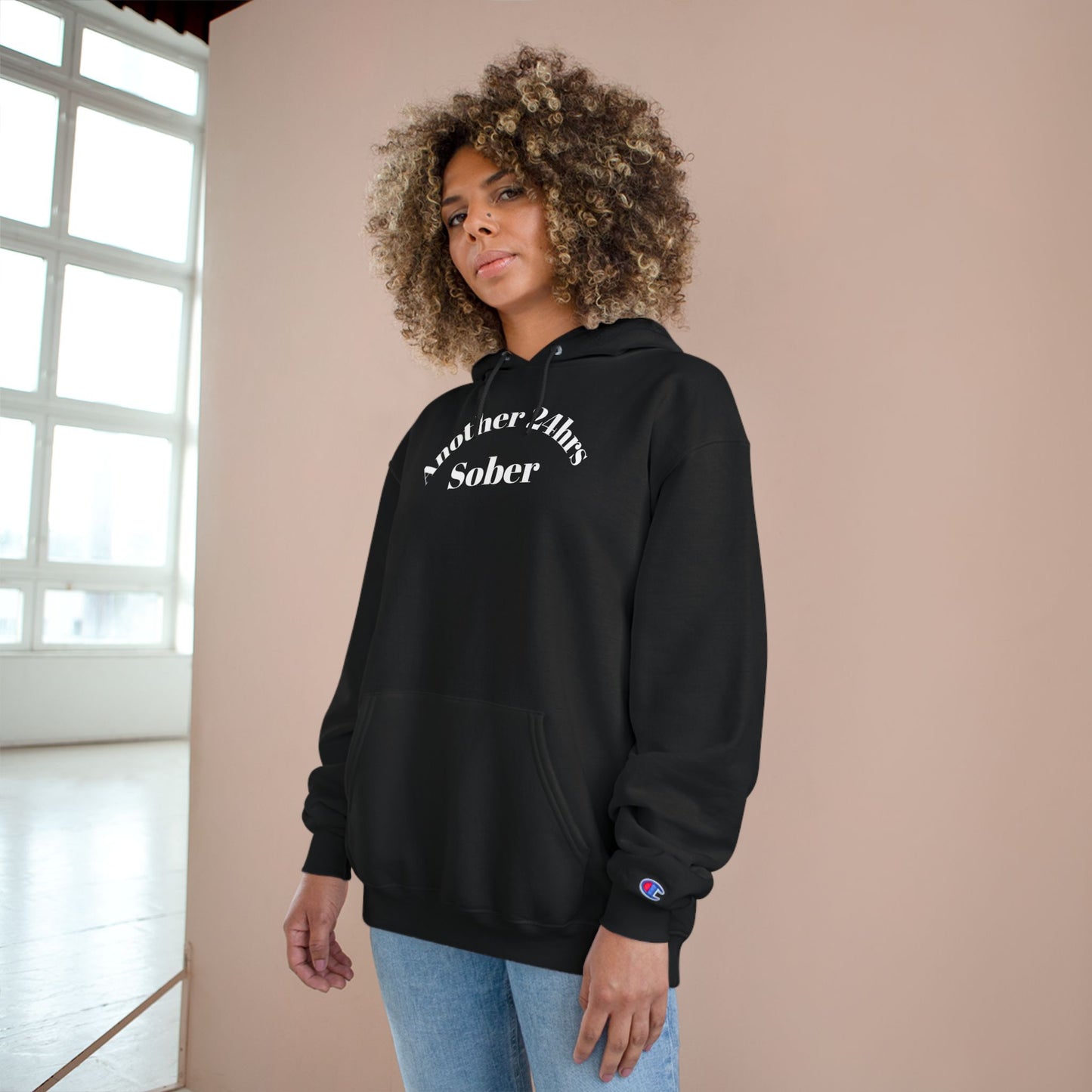 Sober Inspiration Hoodie - Another 24hrs Sober, Mental Health Gift, Recovery Merchandise, Motivational Apparel, Celebrate Sobriety
