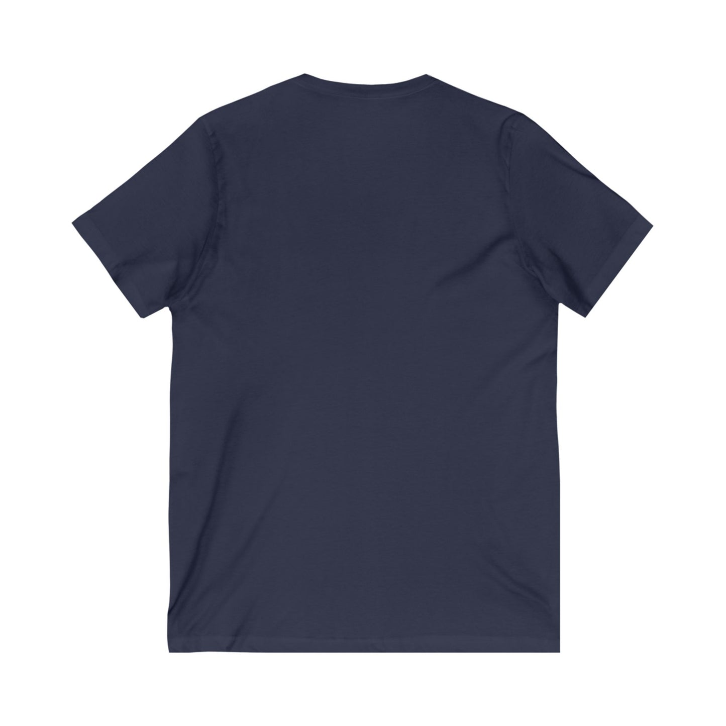 Self-Care V-Neck Tee, Unisex Fashion Tee, Mindfulness Shirt, Relaxation Gift, Everyday Comfort Wear, Positive Vibes Apparel