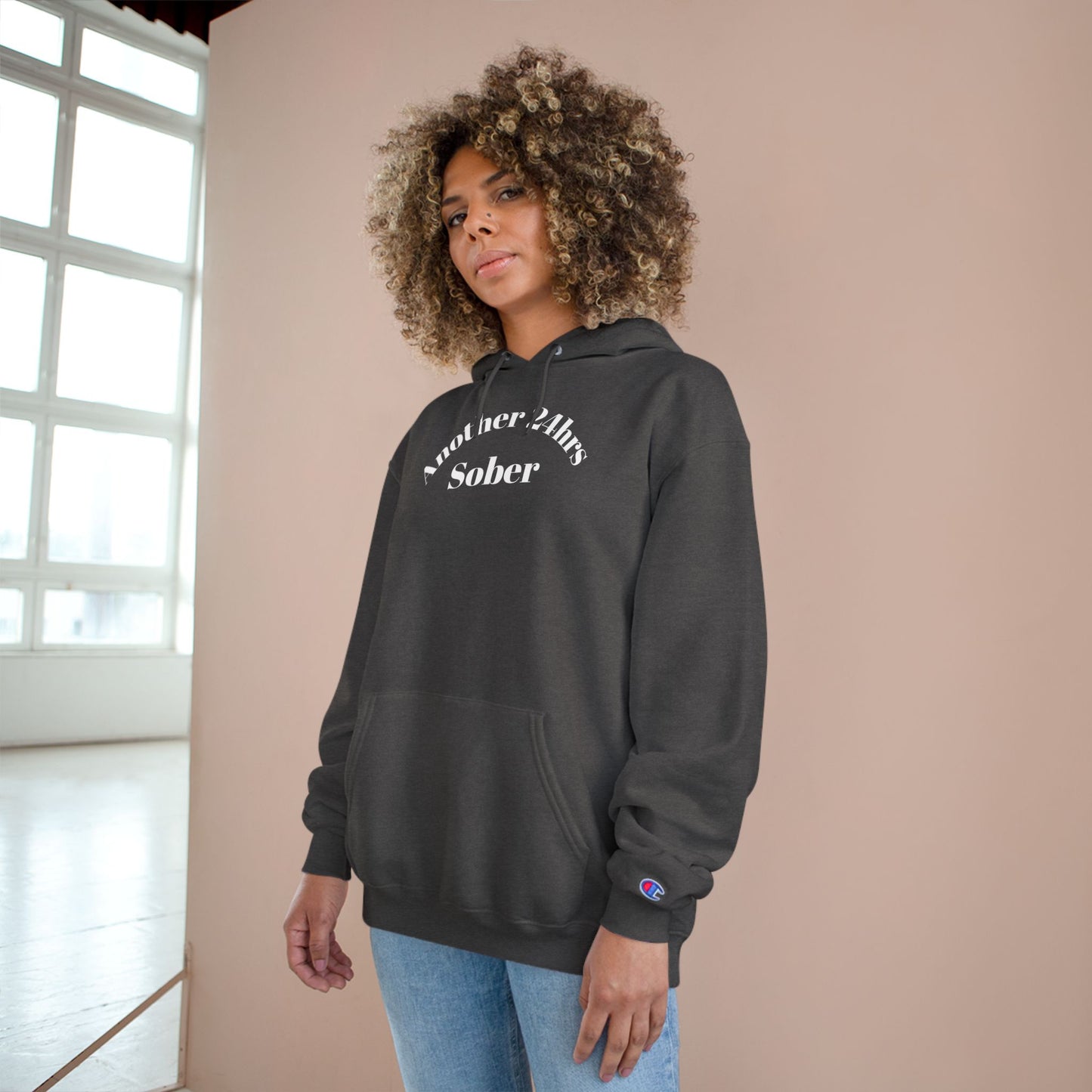 Sober Inspiration Hoodie - Another 24hrs Sober, Mental Health Gift, Recovery Merchandise, Motivational Apparel, Celebrate Sobriety