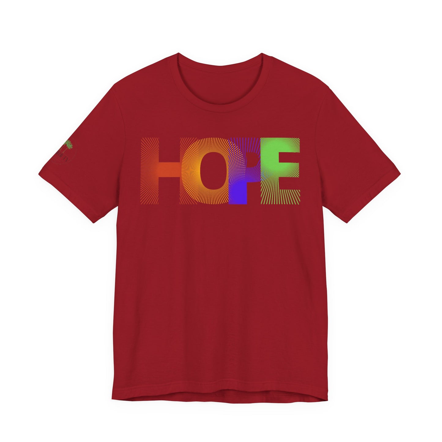 Hope Graphic Tee - Unisex Jersey Short Sleeve, Inspirational Apparel, Gift for Friends, Casual Wear, Positive Vibes