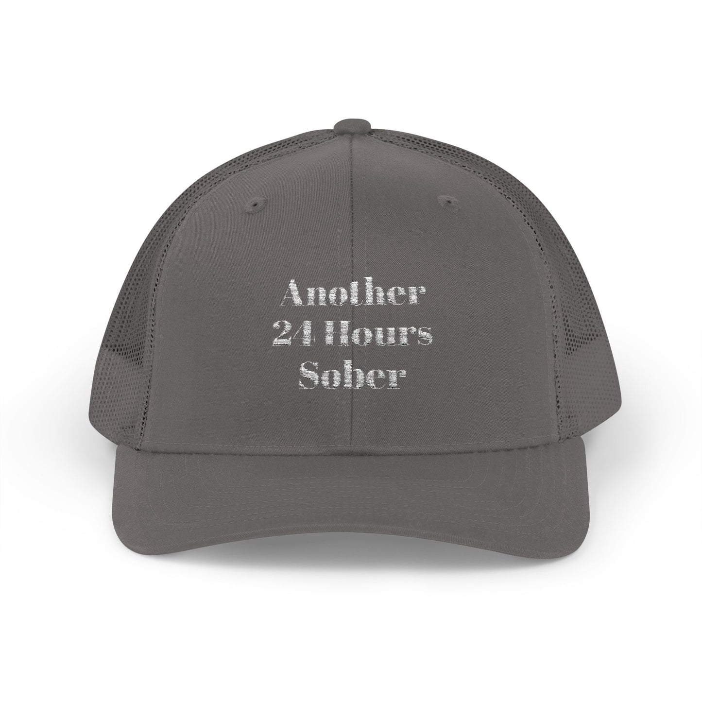 Sober Support Snapback Trucker Cap, Recovery Gift, Inspirational Hat, Addiction Awareness, Sobriety Celebration