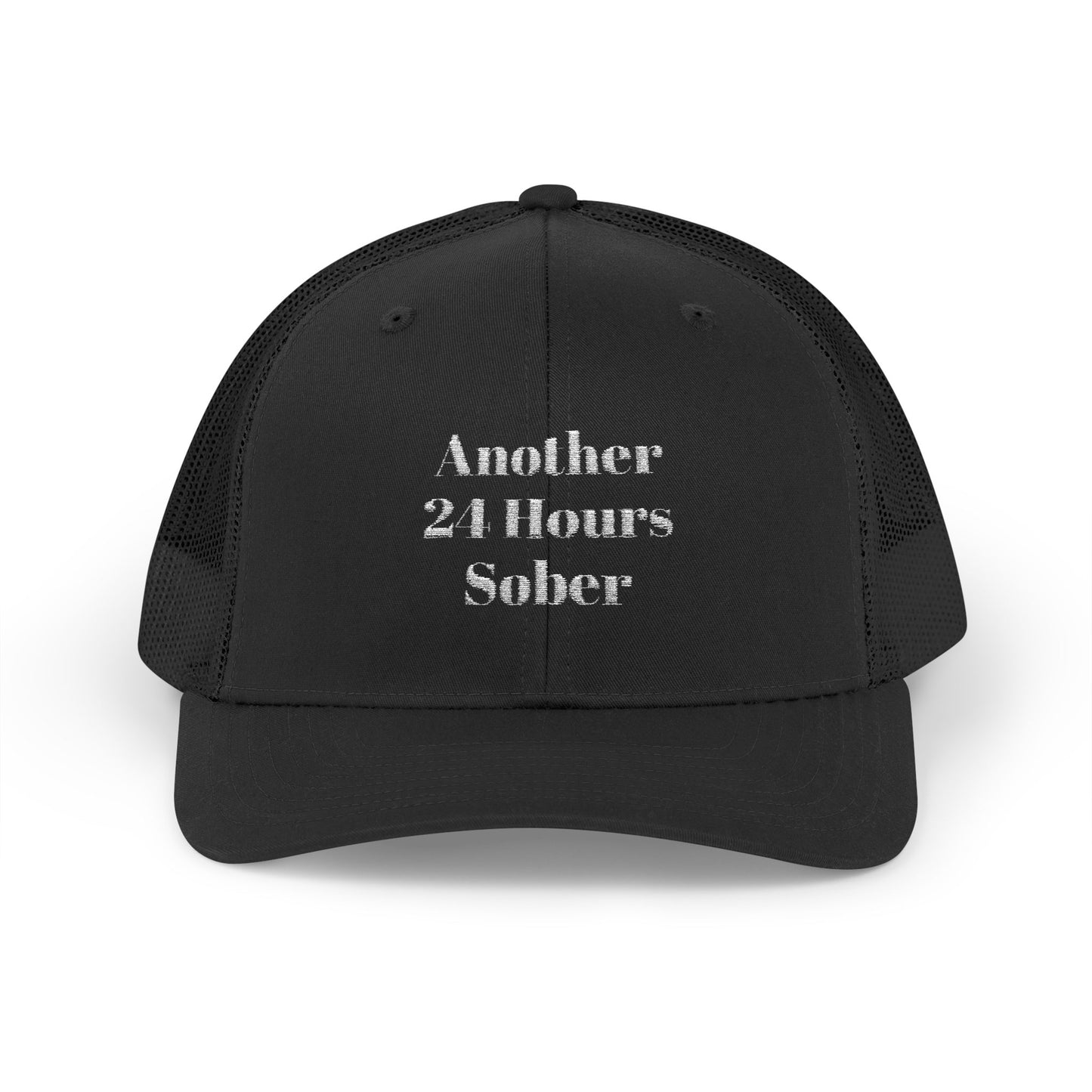 Sober Support Snapback Trucker Cap, Recovery Gift, Inspirational Hat, Addiction Awareness, Sobriety Celebration