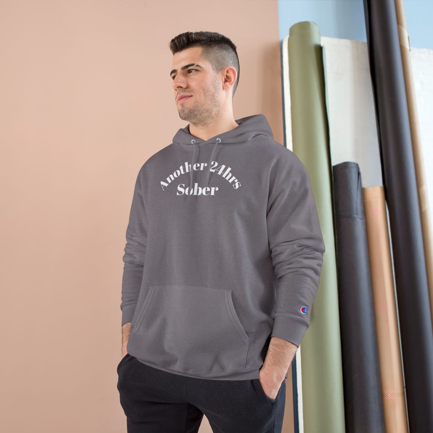 Sober Inspiration Hoodie - Another 24hrs Sober, Mental Health Gift, Recovery Merchandise, Motivational Apparel, Celebrate Sobriety