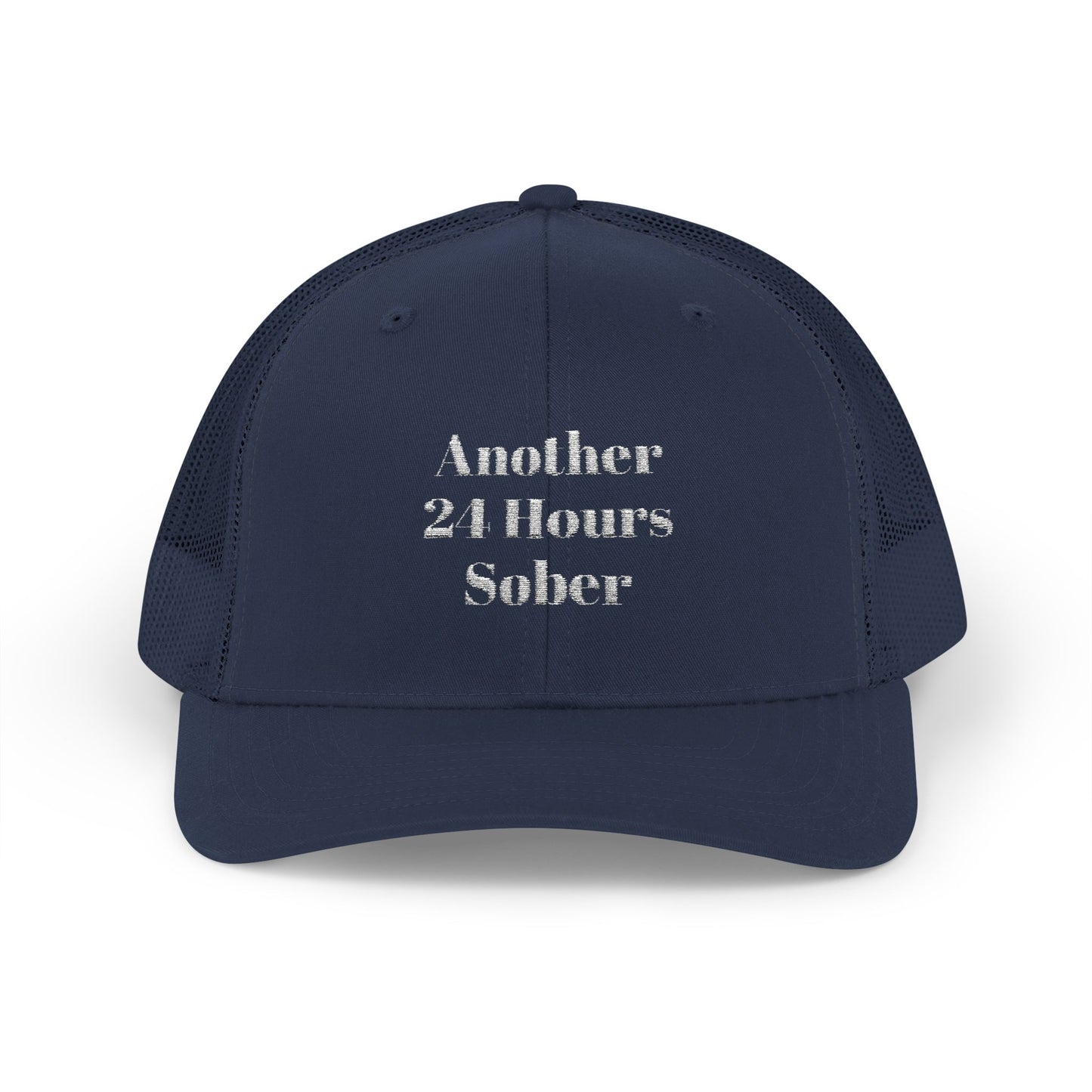 Sober Support Snapback Trucker Cap, Recovery Gift, Inspirational Hat, Addiction Awareness, Sobriety Celebration