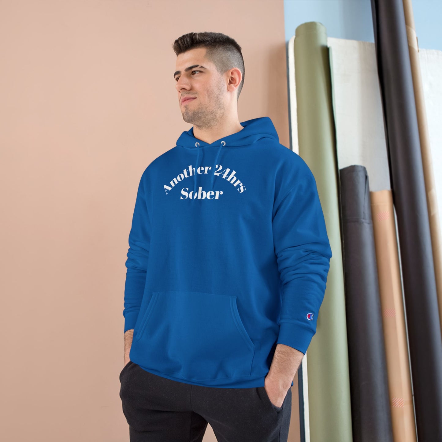 Sober Inspiration Hoodie - Another 24hrs Sober, Mental Health Gift, Recovery Merchandise, Motivational Apparel, Celebrate Sobriety