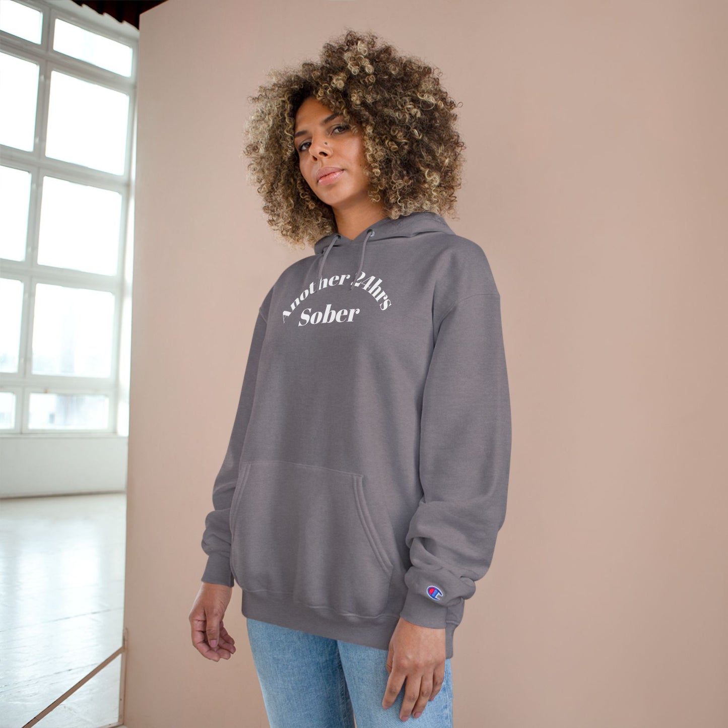 Sober Inspiration Hoodie - Another 24hrs Sober, Mental Health Gift, Recovery Merchandise, Motivational Apparel, Celebrate Sobriety