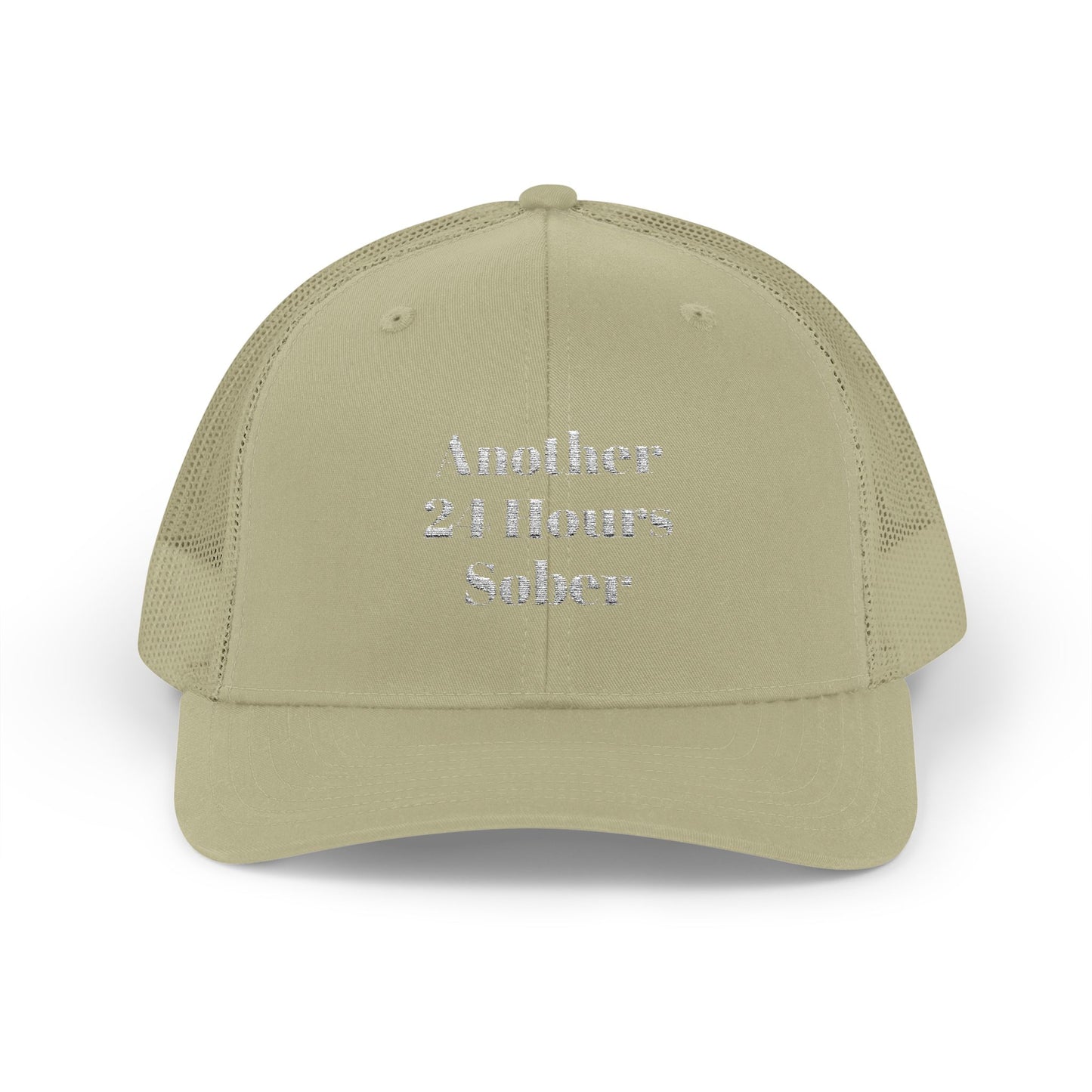 Sober Support Snapback Trucker Cap, Recovery Gift, Inspirational Hat, Addiction Awareness, Sobriety Celebration
