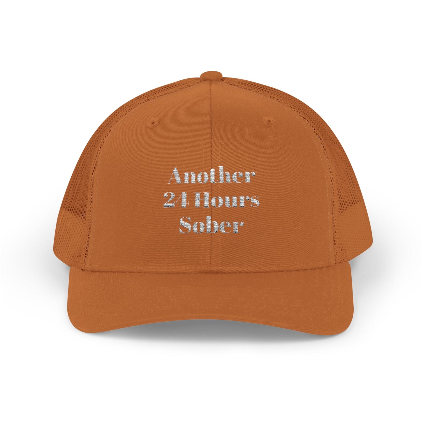 Sober Support Snapback Trucker Cap, Recovery Gift, Inspirational Hat, Addiction Awareness, Sobriety Celebration