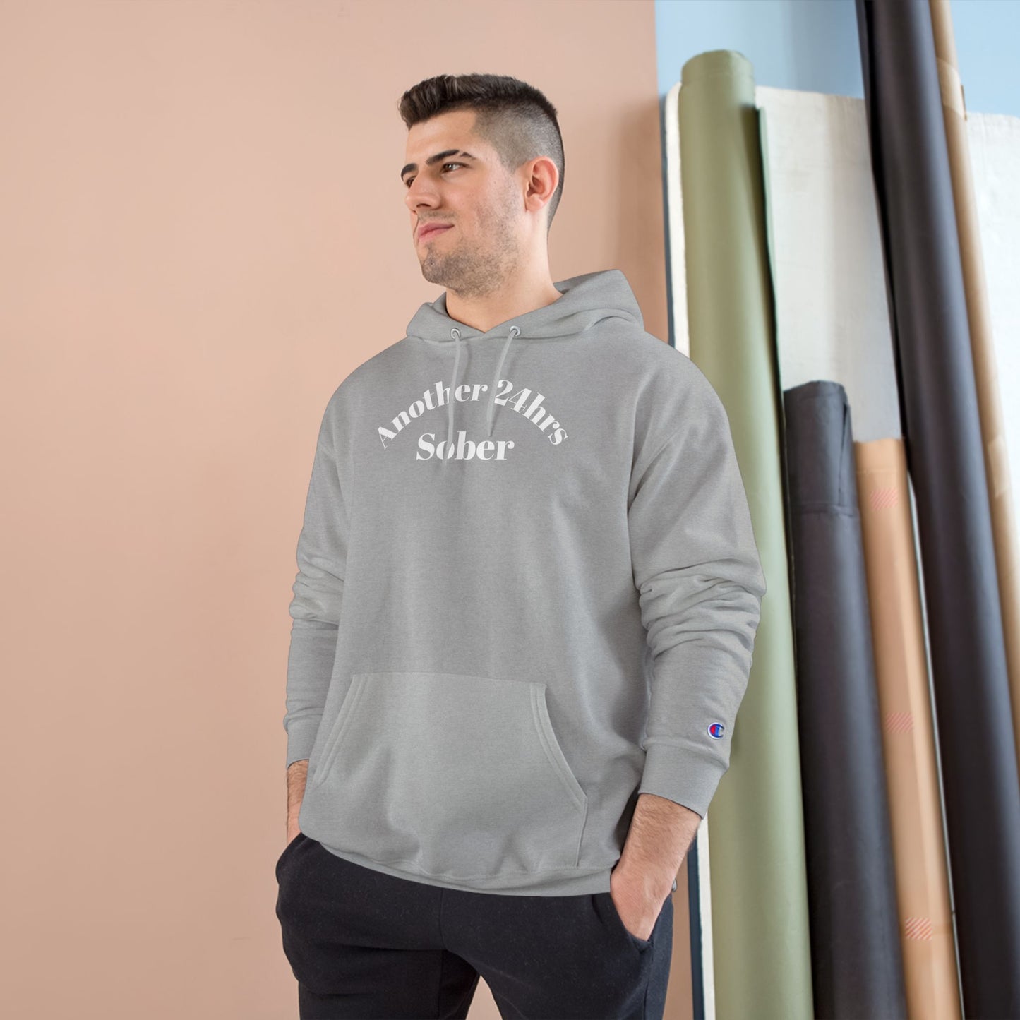 Sober Inspiration Hoodie - Another 24hrs Sober, Mental Health Gift, Recovery Merchandise, Motivational Apparel, Celebrate Sobriety