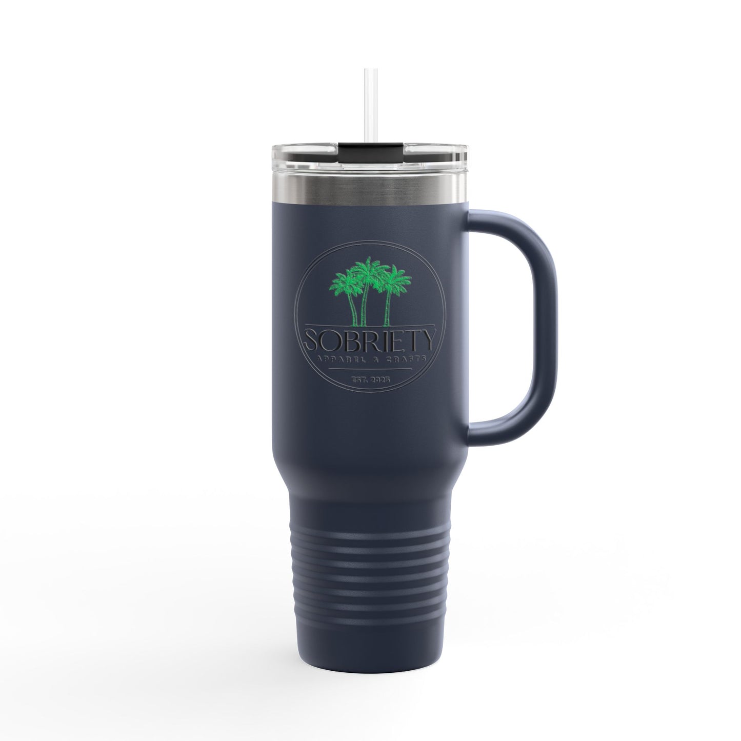 Insulated Travel Mug: Sobriety Awareness Coffee Cup for On-the-Go, Gift for Friends, Motivational Drinking Vessel