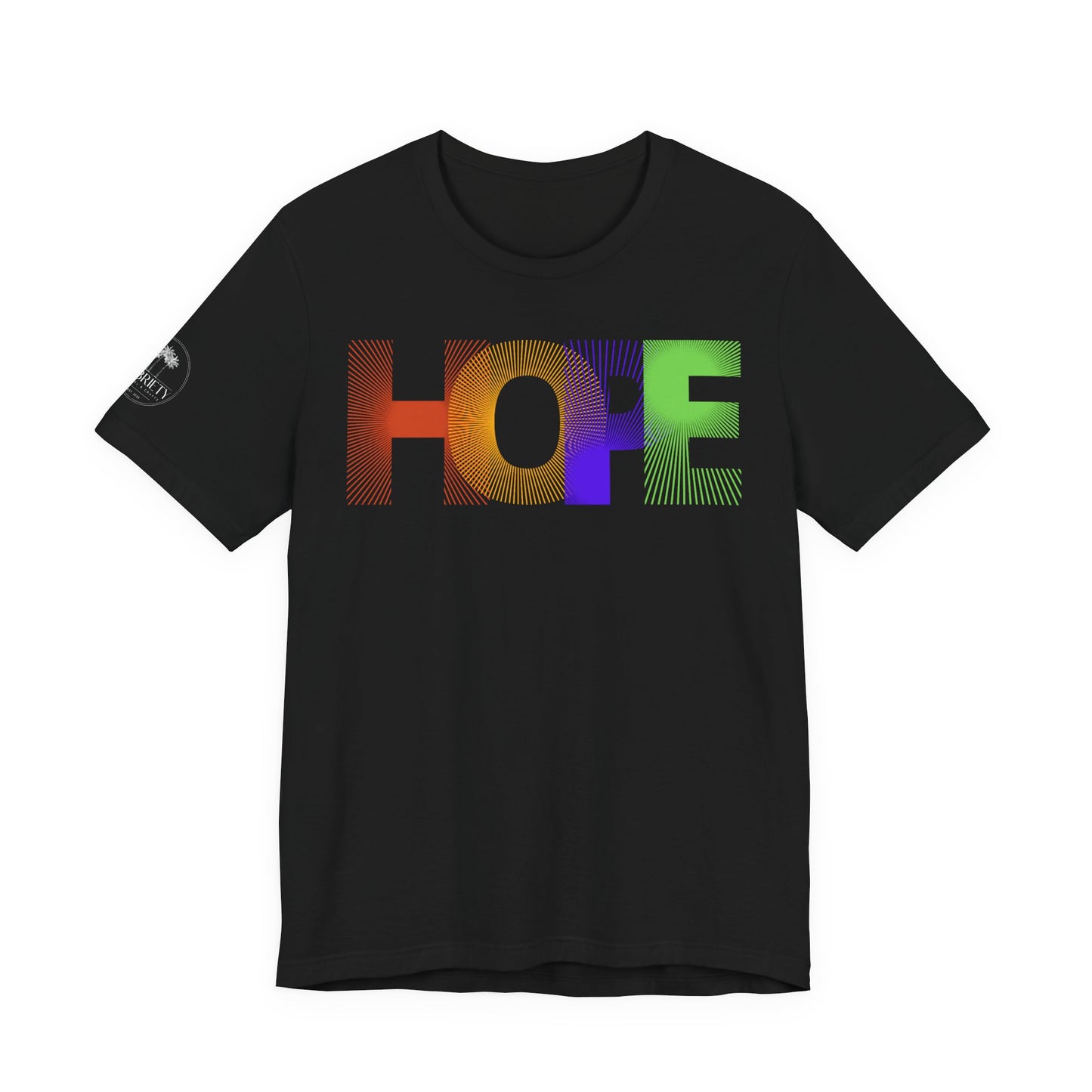 Hope Graphic Tee - Unisex Jersey Short Sleeve, Inspirational Apparel, Gift for Friends, Casual Wear, Positive Vibes