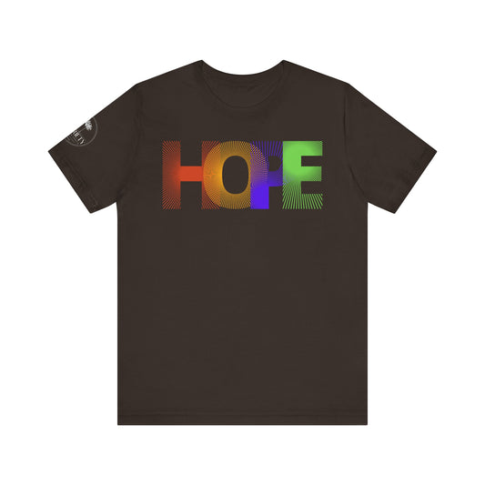 Hope Graphic Tee - Unisex Jersey Short Sleeve, Inspirational Apparel, Gift for Friends, Casual Wear, Positive Vibes
