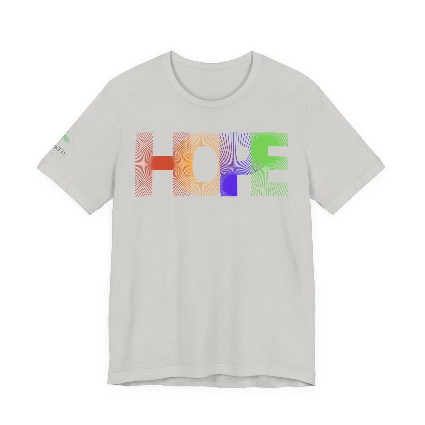 Hope Graphic Tee - Unisex Jersey Short Sleeve, Inspirational Apparel, Gift for Friends, Casual Wear, Positive Vibes