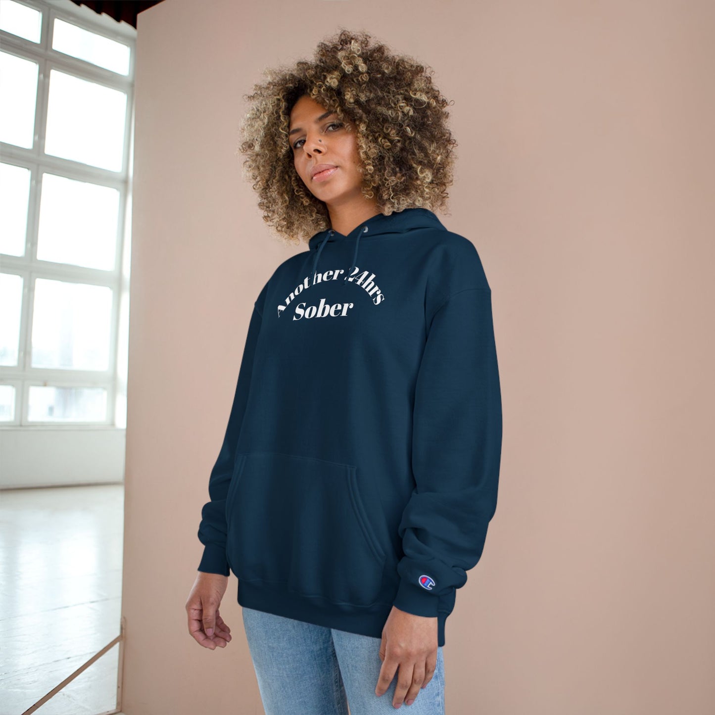 Sober Inspiration Hoodie - Another 24hrs Sober, Mental Health Gift, Recovery Merchandise, Motivational Apparel, Celebrate Sobriety