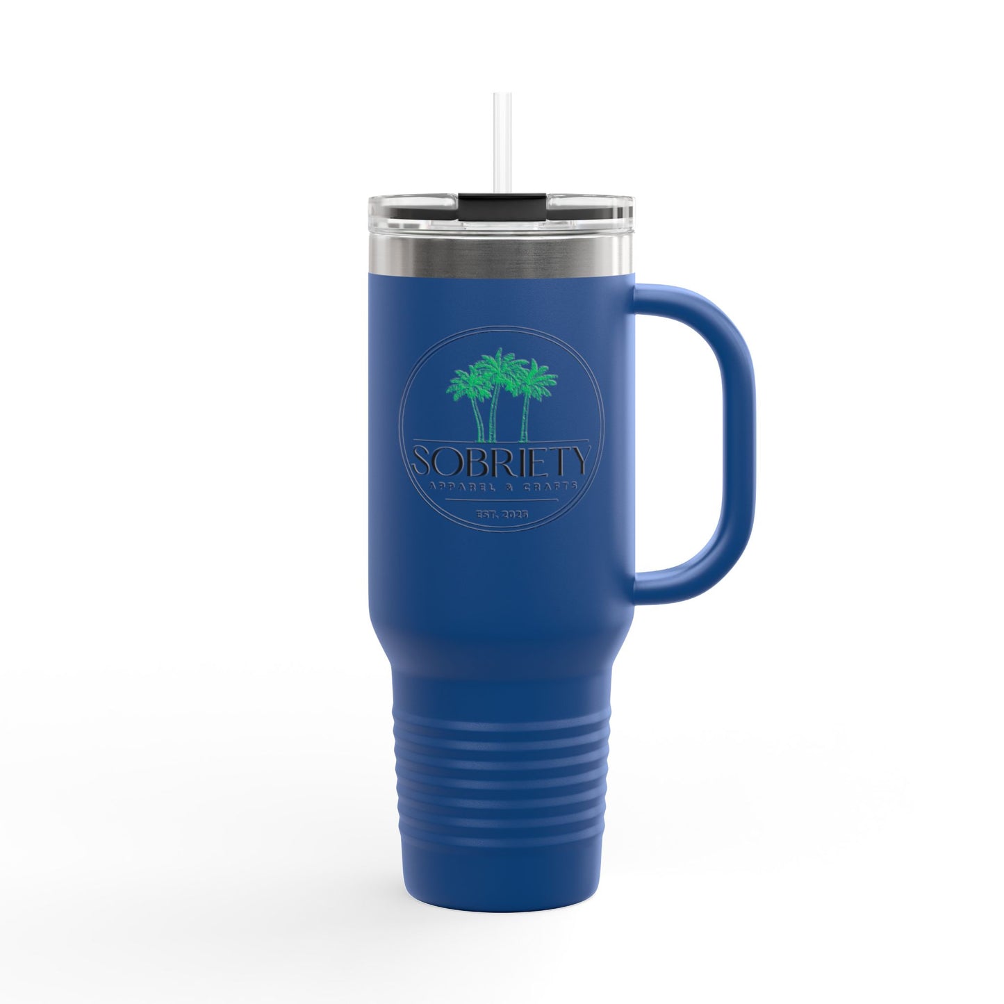 Insulated Travel Mug: Sobriety Awareness Coffee Cup for On-the-Go, Gift for Friends, Motivational Drinking Vessel