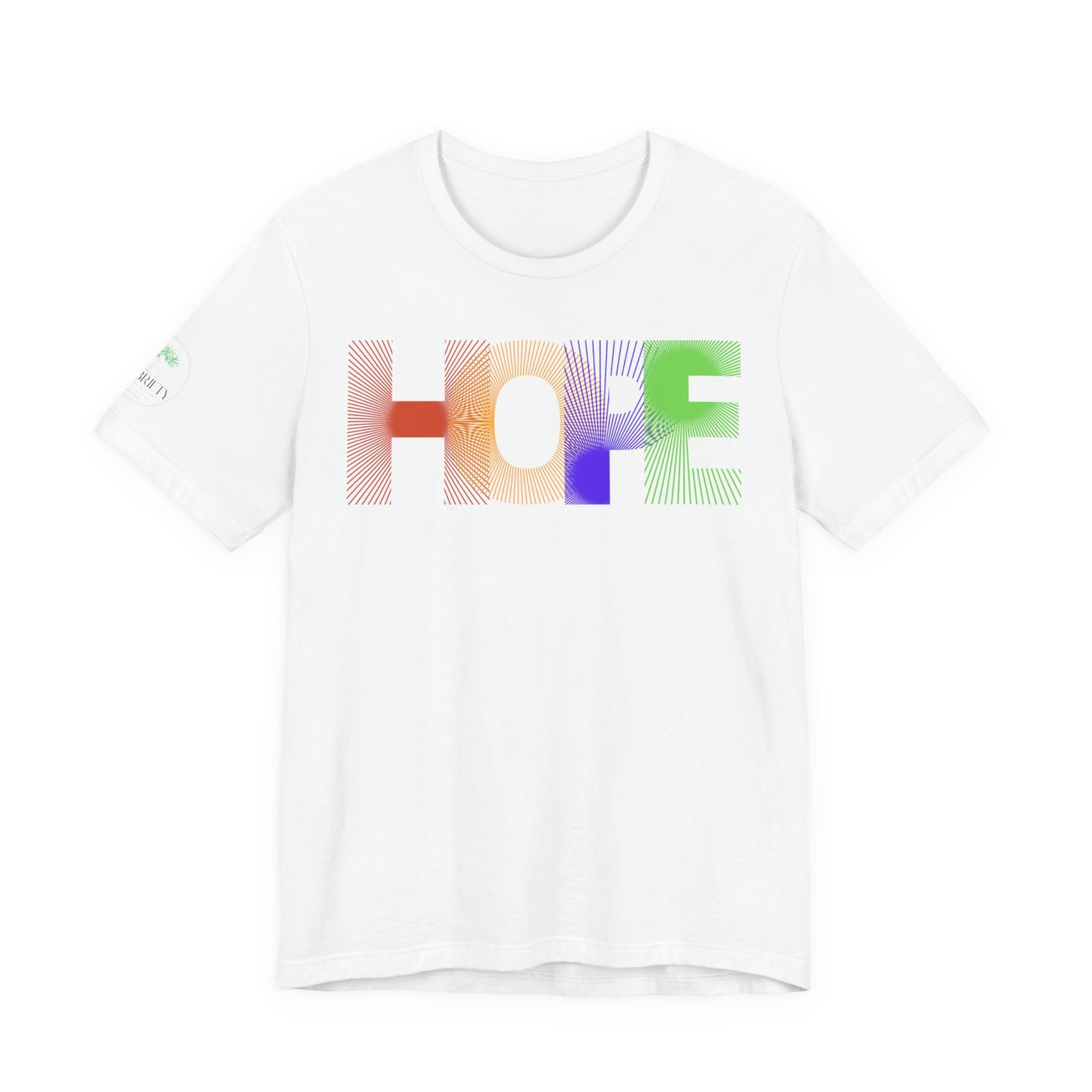 Hope Graphic Tee - Unisex Jersey Short Sleeve, Inspirational Apparel, Gift for Friends, Casual Wear, Positive Vibes