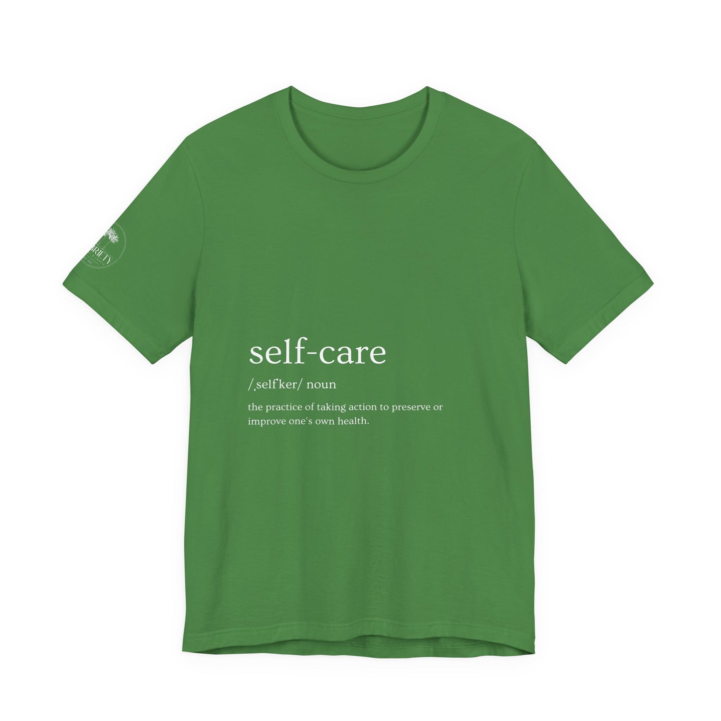 Self-Care Unisex Jersey Tee | Comfort & Relaxation | Perfect for Self-Care Days, Gifts, Mindfulness, Wellness