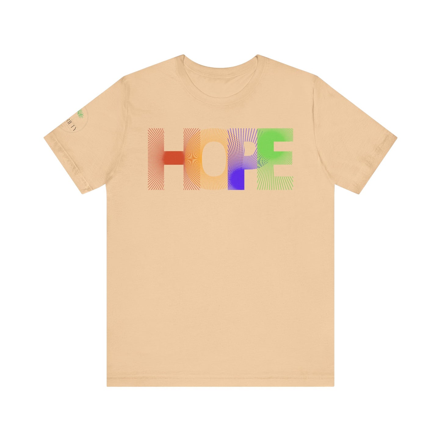 Hope Graphic Tee - Unisex Jersey Short Sleeve, Inspirational Apparel, Gift for Friends, Casual Wear, Positive Vibes