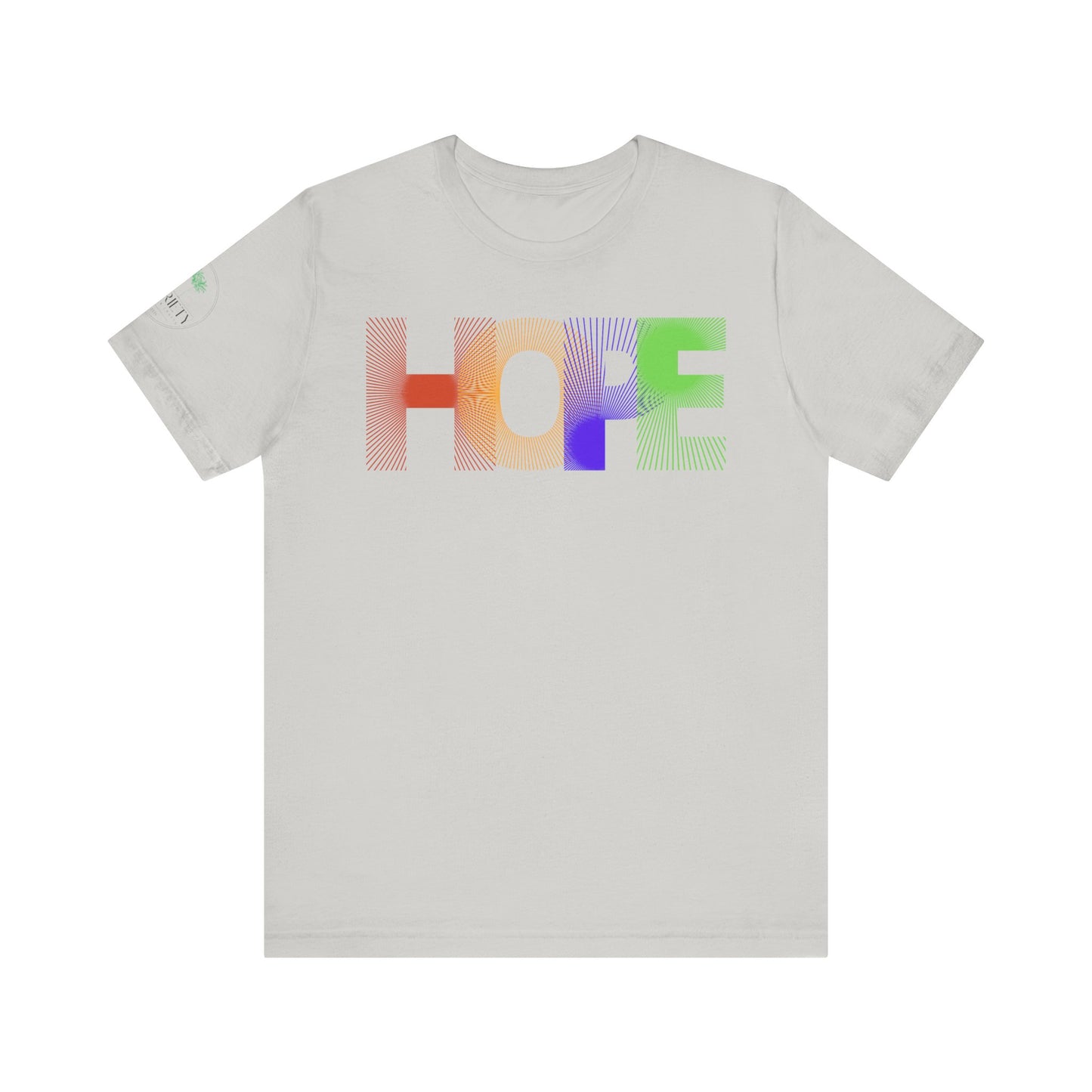 Hope Graphic Tee - Unisex Jersey Short Sleeve, Inspirational Apparel, Gift for Friends, Casual Wear, Positive Vibes