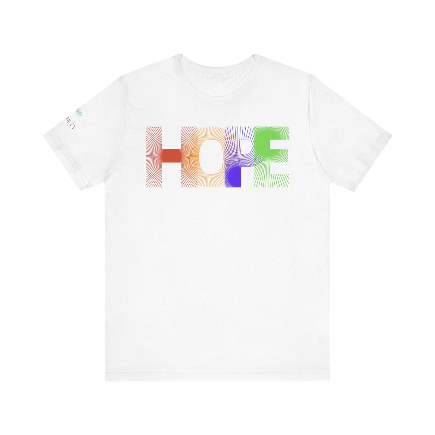 Hope Graphic Tee - Unisex Jersey Short Sleeve, Inspirational Apparel, Gift for Friends, Casual Wear, Positive Vibes