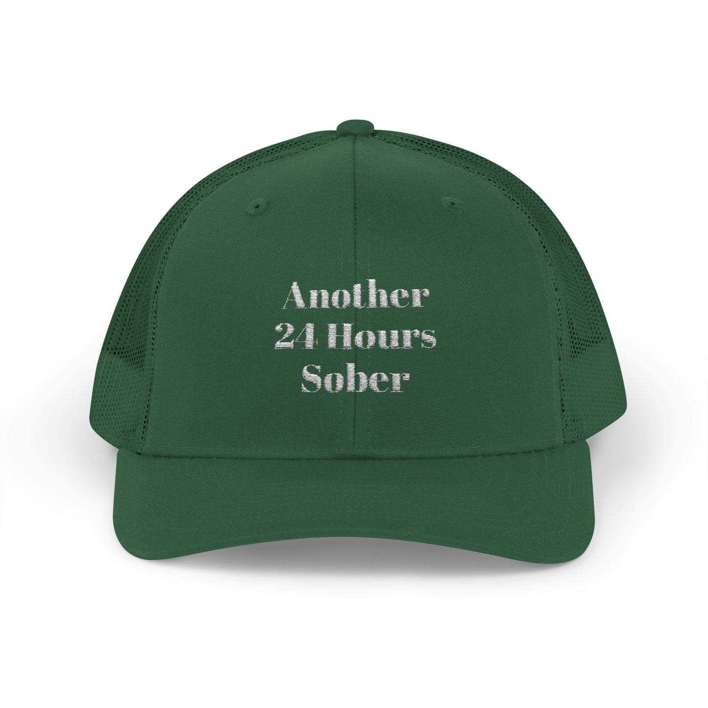 Sober Support Snapback Trucker Cap, Recovery Gift, Inspirational Hat, Addiction Awareness, Sobriety Celebration
