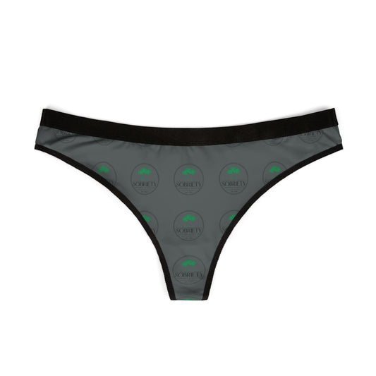 Stylish Women's Thongs for Comfort & Confidence, Fashionable Underwear, Gift for Her, Everyday Lingerie, Unique Print Panties